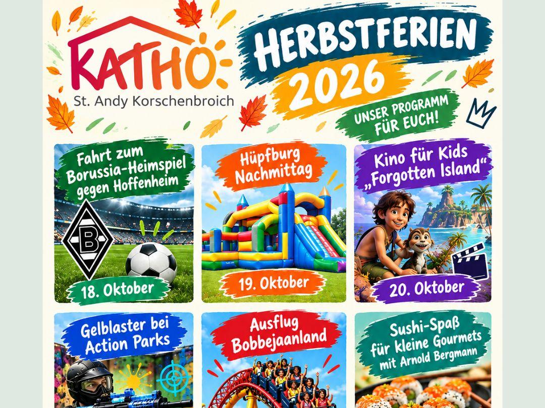 Herbstferien in der Kinder- und Jugendeinrichtung Katho St. Andy (c) G. Westerholz Herbstferien in der Kinder- und Jugendeinrichtung Katho St. Andy