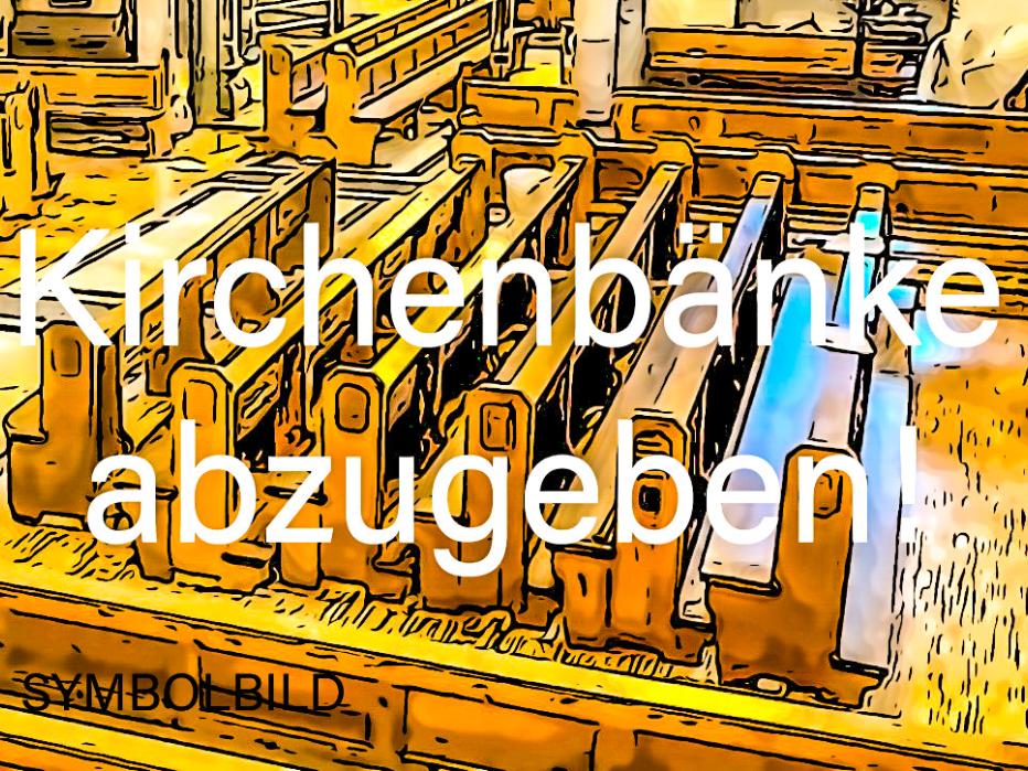Kirchenbänke abzugeben (c) Christoph Sochart Kirchenbänke abzugeben